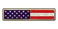 Coconut Creek P.D. American Flag Bar