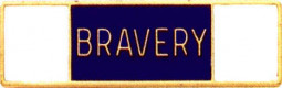 Three Section Engravable Bravery Commendation Bar