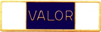 Three Section Valor Commendation Bar