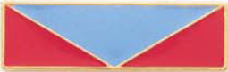 Three Triangular Section Commendation Bar
