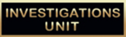 Investigations Unit Commendation Bar