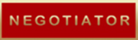 Negotiator Commendation Bar