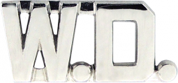 W.D. Die Struck Letters