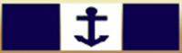 Three Section Navy, Coast Guard, Marine Commendation Bar
