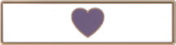 2 Color Purple Heart Commendation Bar