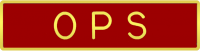 OPS Commendation Bar