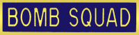 Bomb Squad Commendation Bar