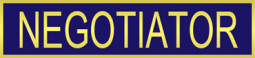 Negotiator Commendation Bar