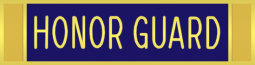 Honor Guard Commendation Bar