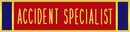 Accident Specialist Commendation Bar