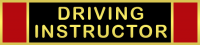 Driving Instructor Recognition Bar