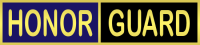 Honor Guard Commendation Bar