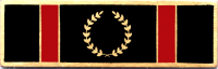 Five Section Recognition Bar With a Wreath