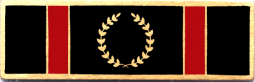 Five Section Recognition Bar With a Wreath