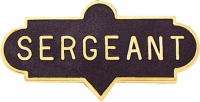 Sergeant Lapel Pin