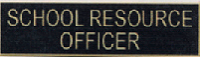 School Resource Officer 1 Section Commendation Bar