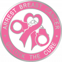 Pink Law Enforcement Breast Cancer Awareness Seal