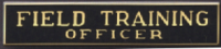 Field Training Officer Commendation Bar