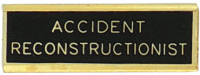 Accident Reconstructionist Commendation Bar