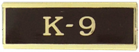 K-9 Commendation Bar