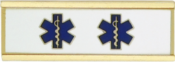 EMT Commendation Bar with Two Star of Life