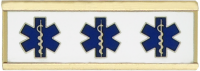 EMT Commendation Bar with Three Star of Life