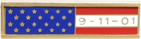 9-11-01 American Flag Commendation Bar