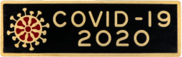COVID-19 2020 Commendation Bar