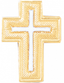 Cross Lapel Pin