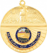 Circle, Eagle Medal Of Valor Medal