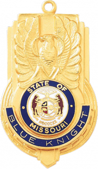 Eagle Blue Knight Medal