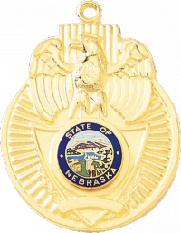 Circular Eagle Medal