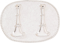 Oval with Two Vertical Horns