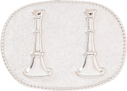 Oval with Two Vertical Horns