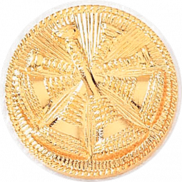 Plain Seal With Four Crossed Horns