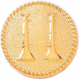 Two Vertical Horn Plain Seal