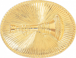 Badge Horn with Ring