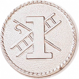 Hook and Ladder with Number 1