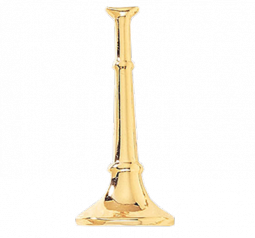 Lieutenant Hat Badge with a Single Vertical Horn