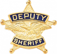 Deputy Sheriff 5 Point Star Pin