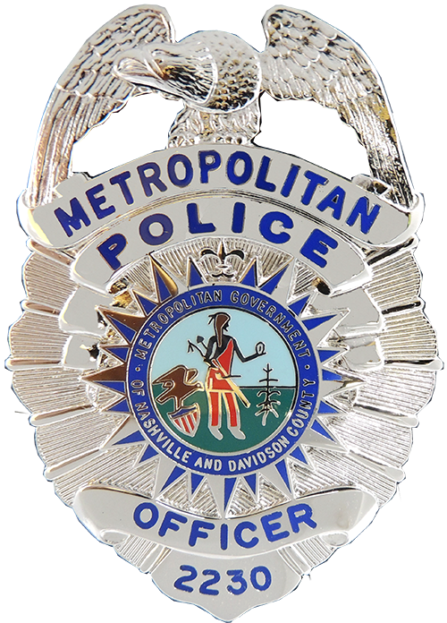 Metropolitan Nashville Badge
