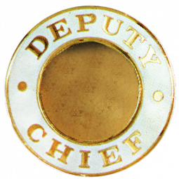 Deputy Chief Circular Cap Badge
