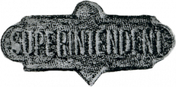 Superintendent Pin