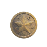 Plain Texas Lone Star Seal