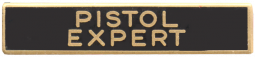 Pistol Expert Marksmanship Bar