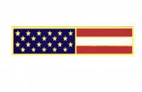 American Flag Commendation Bar