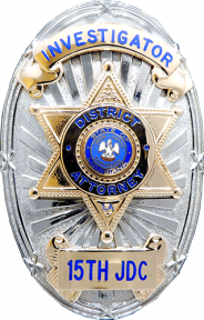 Oval Badge with Applied Panels and Star