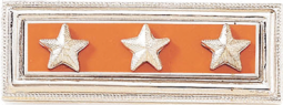 Mourning Bar with Three Applied Stars