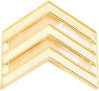 Sgt. Chevron Plain Or Enamelled