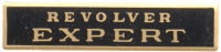 Revolver Expert Enamel Marksmanship Bar